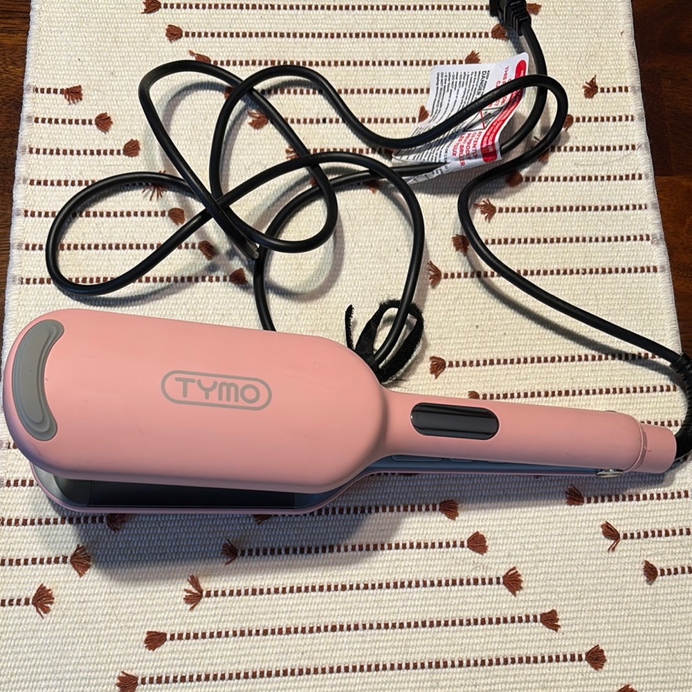 Tymo Pink Hair Straightening Brush - Pink